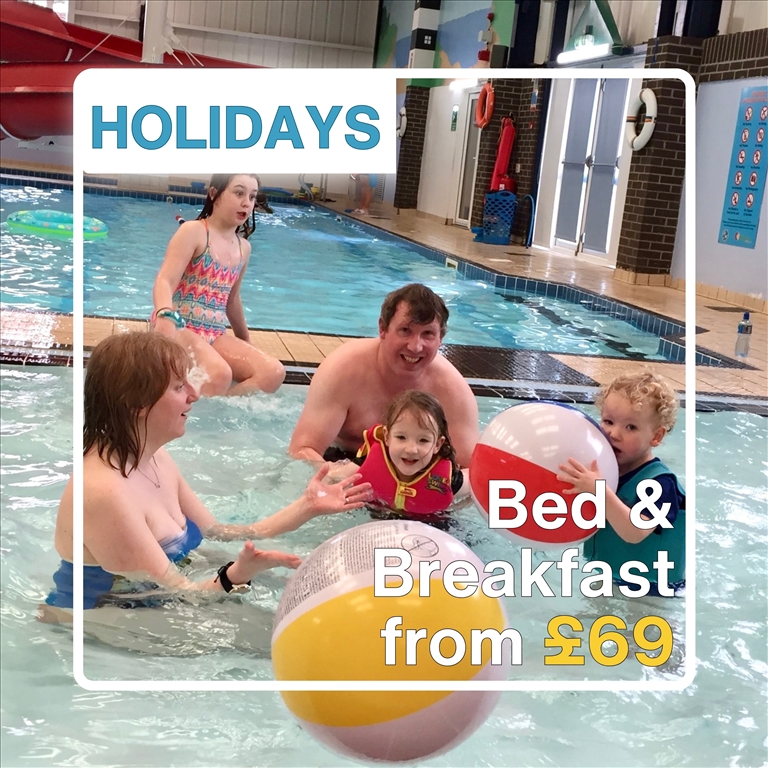 B & B From £69 - Early Bird 2025 Bookings Open